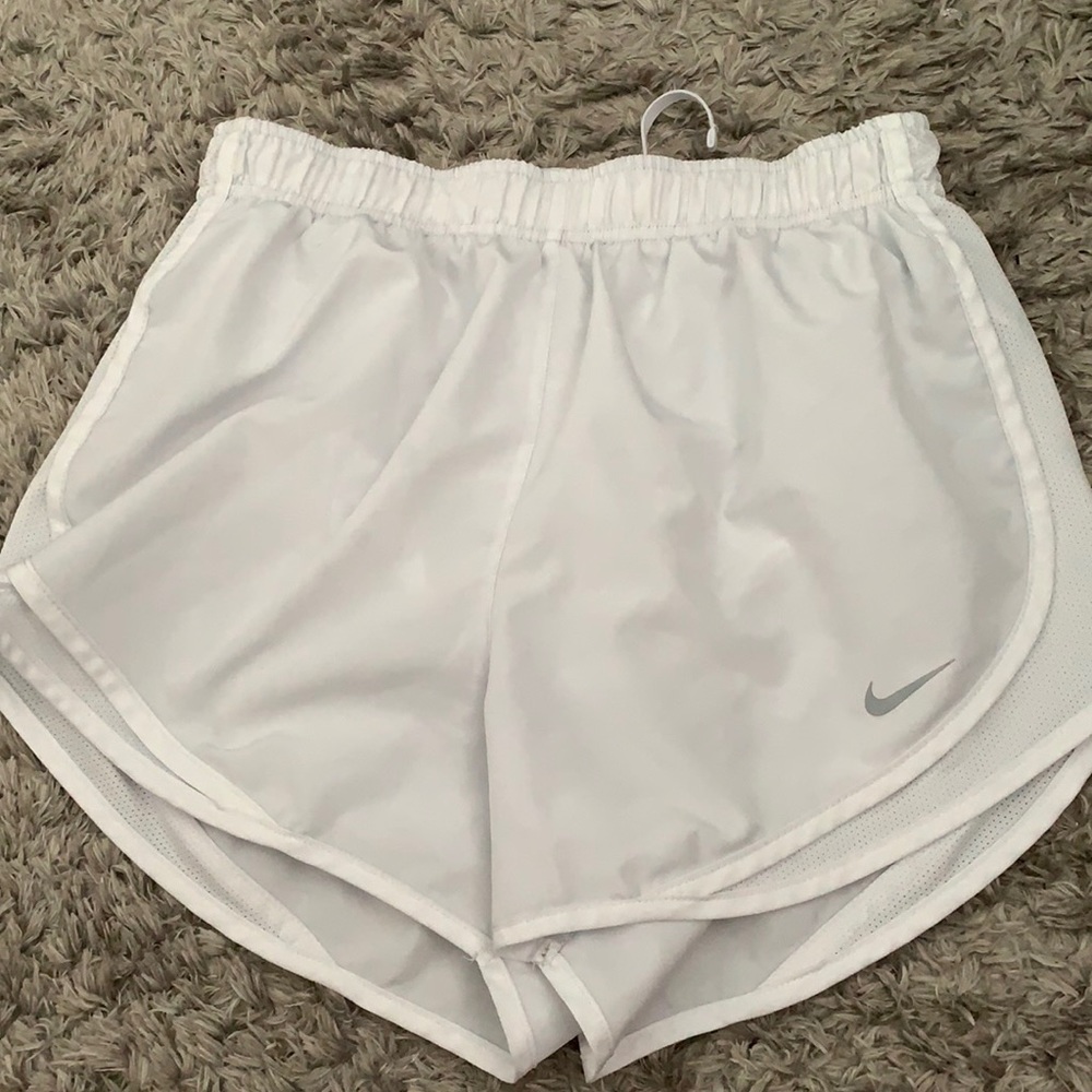 Nike white shorts